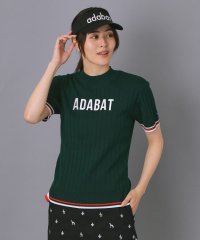 adabat/アダバット adabat 【ADABAT NAVY】フロントロゴワイドリブモックニット/508379269