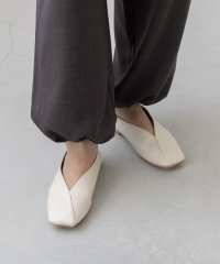 welleg/ウェレッグ welleg 2wayバブーシュ ワンポイントステッチ フラットパンプス/508379385