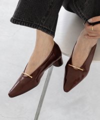 welleg/ウェレッグ welleg ゴールドバー 3cmヒール 極やわ パンプス/508379390