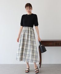 BLUEEAST/ブルーイースト BLUEEAST チェックドッキングワンピース/508379478
