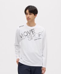 MOVESPORT/ムーブスポーツ MOVESPORT ドライメッシュ ビックロゴ 長袖シャツ/508379502