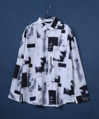 ANPAS/【ANPAS】総柄プリント シャツ イージーケア ナチュラルストレッチ 長袖シャツ メンズ /506766814