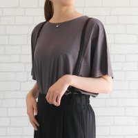 aquagarage/アクアガレージ aquagarage 接触冷感ウエストシャーリングトップス 春 夏 秋/506926610