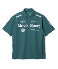 MOVESPORT/ムーブスポーツ MOVESPORT Sunscreen NIR ミニ鹿の子 ポロシャツ/507812716