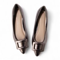 SoLeVie/ソルヴィー SoLeVie スクエアバックルフラットシューズ/507886331