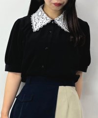 NICOLE CLUB/レースカラーブラウス/508331511