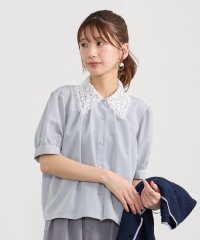NICOLE CLUB/レースカラーブラウス/508331511