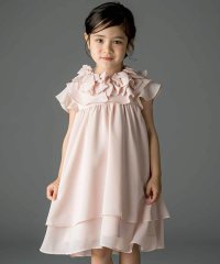 Tartine et Chocolat/梨地リボン付け襟2WAYドレス(90～130cm)/508346131