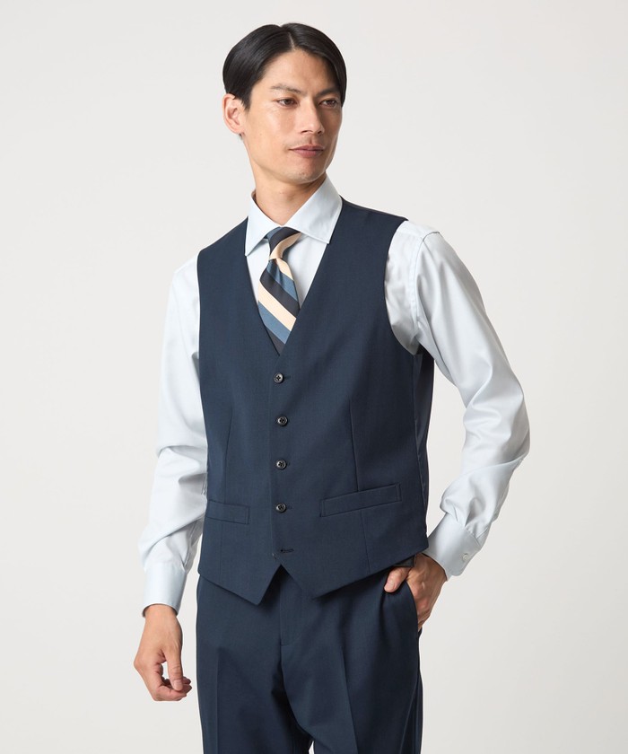【美品】グリーンレーベルリラクシング　セットアップ　リネン混　グレー　Lサイズ green label relaxing｜グリーンレーベル リラクシングの