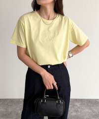 fredy emue/パールロゴシルケット半袖Tシャツ/508372384