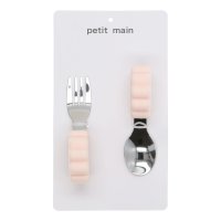 petit main/プティマイン petit main にぎりやすいシリコンカトラリーセット/L【返品不可商品】/508379435