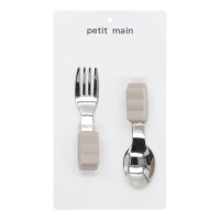 petit main/プティマイン petit main にぎりやすいシリコンカトラリーセット/L【返品不可商品】/508379435
