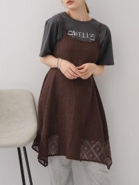 RETRO GIRL/レトロガール RETRO GIRL イレヘムレースチュニックOP/508379919