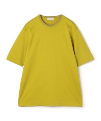 TOMORROWLAND MENS/スーピマコットン ニットコンビ ハーフスリーブカットソー/508379943