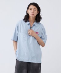 B.C STOCK/【CALIFORNIA RANCH HOUSE】ストライプ ハーフジップシャツ/508380270