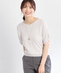 Reflect/リフレクト Reflect 【選べる9色◎／WEB先行カラーあり／手洗い可／二の腕カバー】涼しげオフボディニット/508380539