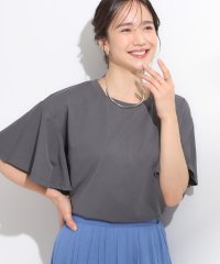 SHOO・LA・RUE　DRESKIP/シューラルー／ドレスキップ SHOO・LA・RUE/DRESKIP 【シューアイス】フリル袖Tシャツ/508380564