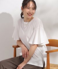SHOO・LA・RUE　DRESKIP/シューラルー／ドレスキップ SHOO・LA・RUE/DRESKIP 【シューアイス】フリル袖Tシャツ/508380564