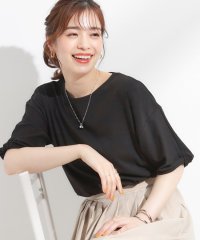 SHOO・LA・RUE　DRESKIP/シューラルー／ドレスキップ SHOO・LA・RUE/DRESKIP 【シューアイス】袖ねじりシルケットトップス/508380583