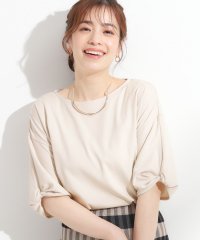 SHOO・LA・RUE　DRESKIP/シューラルー／ドレスキップ SHOO・LA・RUE/DRESKIP 【シューアイス】袖ねじりシルケットトップス/508380583