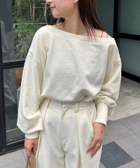 PAL OUTLET/【Kastane】クロップドオフショルスウェット/508380631