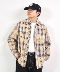 PAL OUTLET/【WHO'S WHO gallery】チェックペイントシャツ/508380649