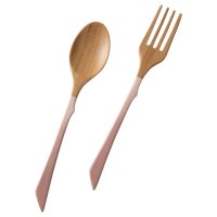 RIVERET/リヴェレット RIVERET くすみカラー カトラリーセット スプーン フォーク 2点セット 竹製 食洗機対応 日本製 グレー ブラウン ブルー グリーン ピン/508380660