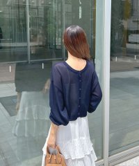 futier land/フューティアランド Futier Land コンパクトシアーカーディガン/508380703