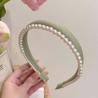 shoppinggo/ショッピングゴー shoppinggo カチューシャ パール 2連カチューシャ ヘアアクセサリー重ね付け風 レディース キッズ まとめ髪 ヘアバンド/508380739