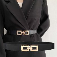 shoppinggo/ショッピングゴー shoppinggo ゴムベルト バックル付レディース 幅広 太ベルト 細見え ラクチン おしゃれ サッシュベルト オールシーズン 韓国風 上/508380742