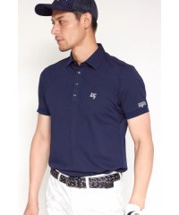 HIGH STREET GOLF/ハイストリートゴルフ HIGH ST. GOLF HIGH ST. GOLF∴HSGロゴ鹿の子ポロシャツ ＜AdE＞/508380828