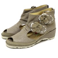 Flowery Chou Chou/フローリー シュシュ Flowery Chou Chou FloweryChouChou～フローリーシュシュ～・フラワーモチーフ本革ブーツサンダル【018－80/508380956
