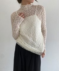 ECLAM/クラム ECLAM ストレッチレースロンT/508380976