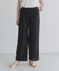 ECLAM/クラム ECLAM フリンジジャカードタックパンツ/508380982