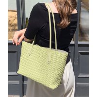 KOBE LETTUCE/コウベレタス KOBE LETTUCE ポーチ付き ロングハンドルメッシュトートバッグ [B1633]/508381029