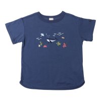 petit main/プティマイン petit main 海の生き物刺繍半袖Tシャツ/508381173