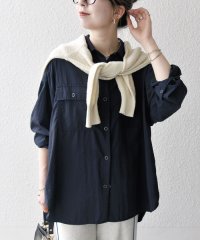 SHIPS any WOMEN/《予約》SHIPS any: ナイロン タスラン ポケット ビッグ シャツ/508381199