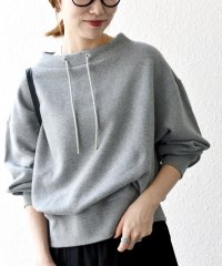 SHIPS any WOMEN/《予約》SHIPS any:〈洗濯機可能〉USA コットン 裏起毛 ボトルネック プルオーバー/508381205
