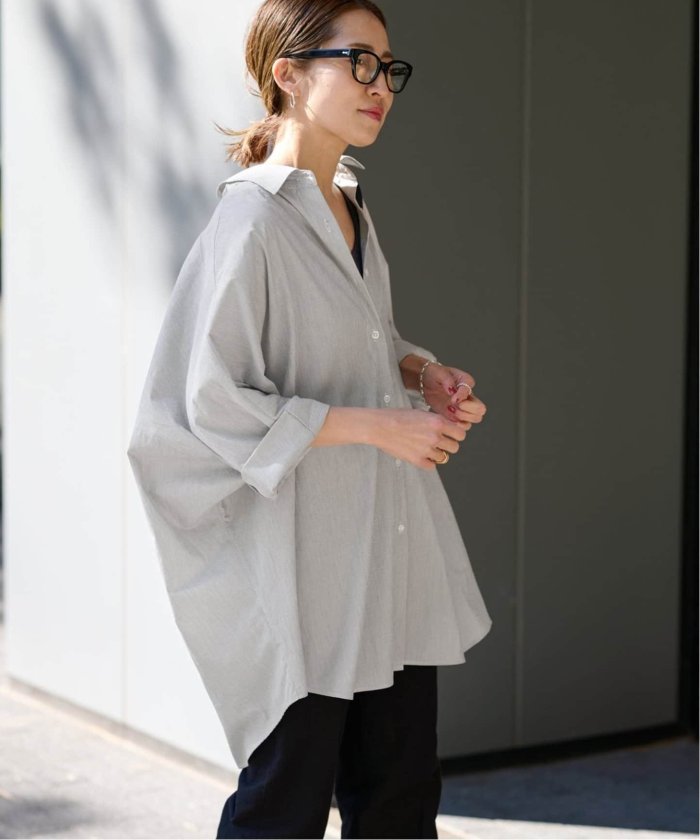 スピックアンドスパン　フレームワークス　ポンチョコート ≪WEB限定追加≫撥水ポンチョトレンチコート（その他アウター