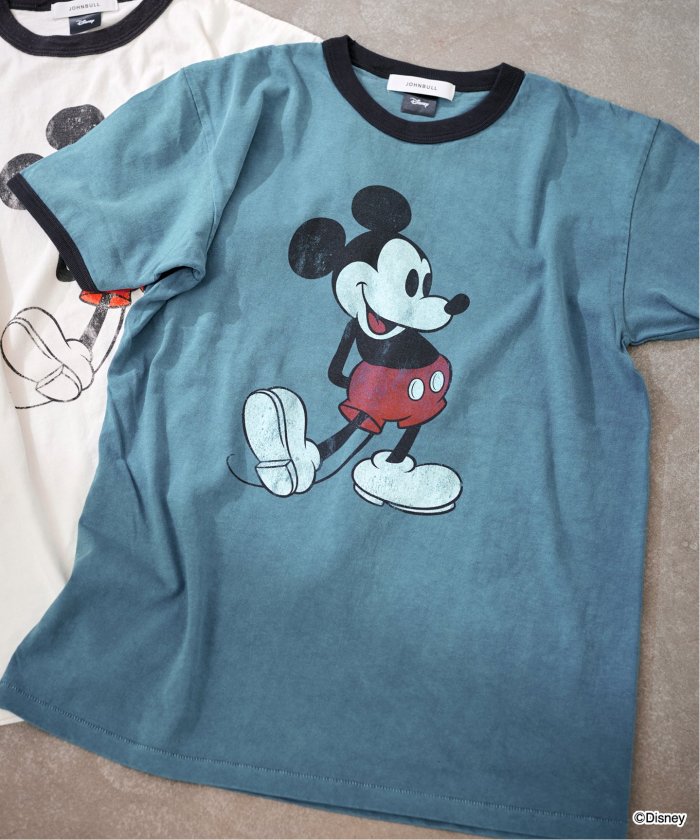 フレームワーク　ジョンブル MICKEY MOUSE T Embroidery JOHNBULL/ジョンブル ＜MICKEY MOUSE＞ T Embroidery（Tシャツ