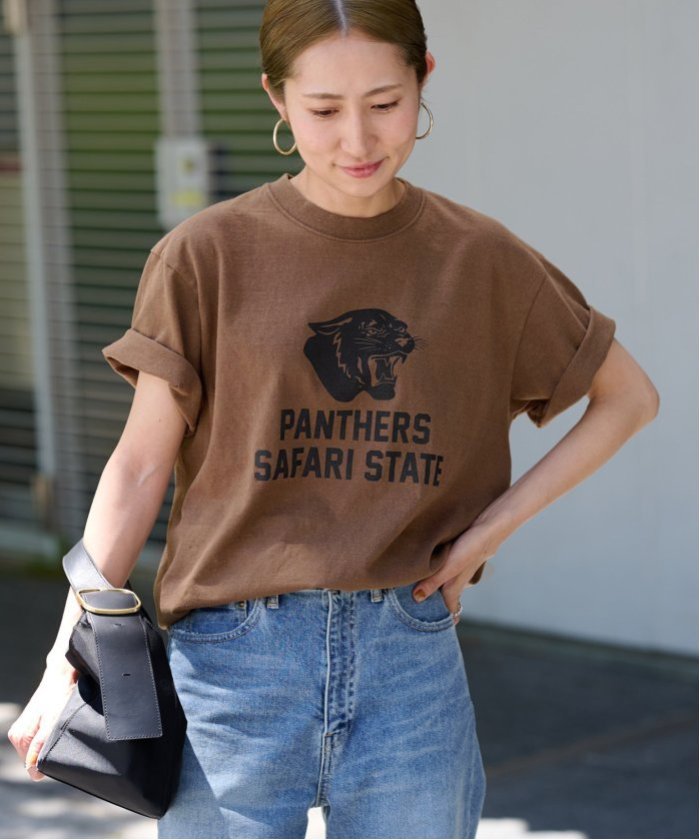 【新品】GULFCOAST SPORTSWEAR】別注CREW TEE FRAMeWORK tシャツ GULFCOAST SPORTSWEAR 別注CREW TEE