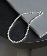 Whim Gazette/【Hoaw.】シルバービース ショートネックレス/508381326