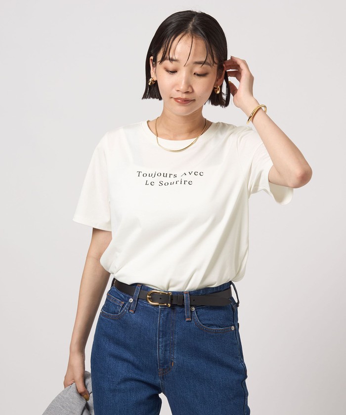 ビスチェ風刺繍カットソー(カットソー・Tシャツ) | al'aise