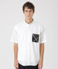 BLACK LABEL CRESTBRIDGE/【一部店舗限定】コットンリネンバンドカラーシャツ/508381364