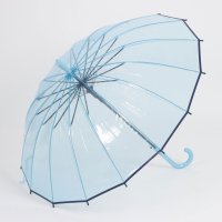MAISON BREEZE/メゾンブリーズ MAISON BREEZE ビニール傘 スケルトンカラー パイピング/508381933