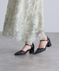 PourVous/プールヴー PourVous ストーンハードチュールチャンキーヒール同窓会オケージョンお呼ばれ結婚式 フォーマル ワンピース パーティードレス 20代 30代 /508382011