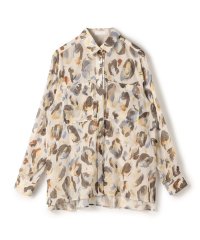 Ballsey/ドロップシェルプリント シャツブラウス/508382078
