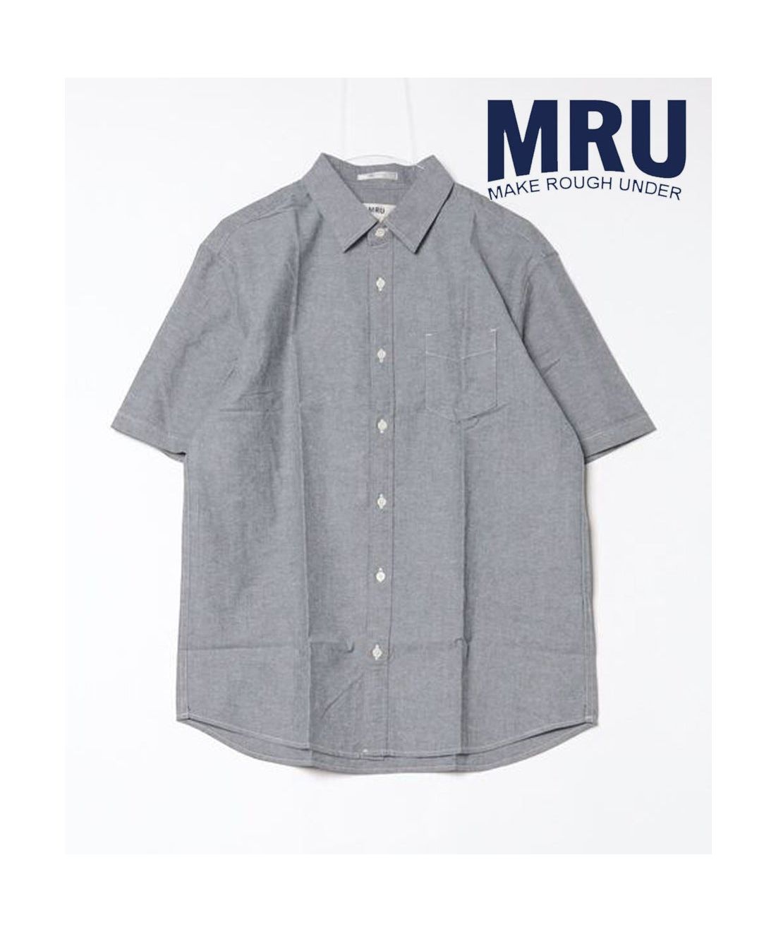 【関税込み】NULLUS シャツ SHIPS Primary Navy Label:〈手洗い可能〉レギュラー カラー