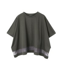 mizuiro ind/mizuiro ind メッシュミックスワイドプルオーバー/508181459