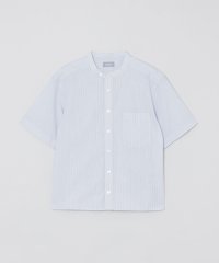 MACKINTOSH PHILOSOPHY/GREY LABEL ストライプバンドカラーショートスリーブシャツ/508329528